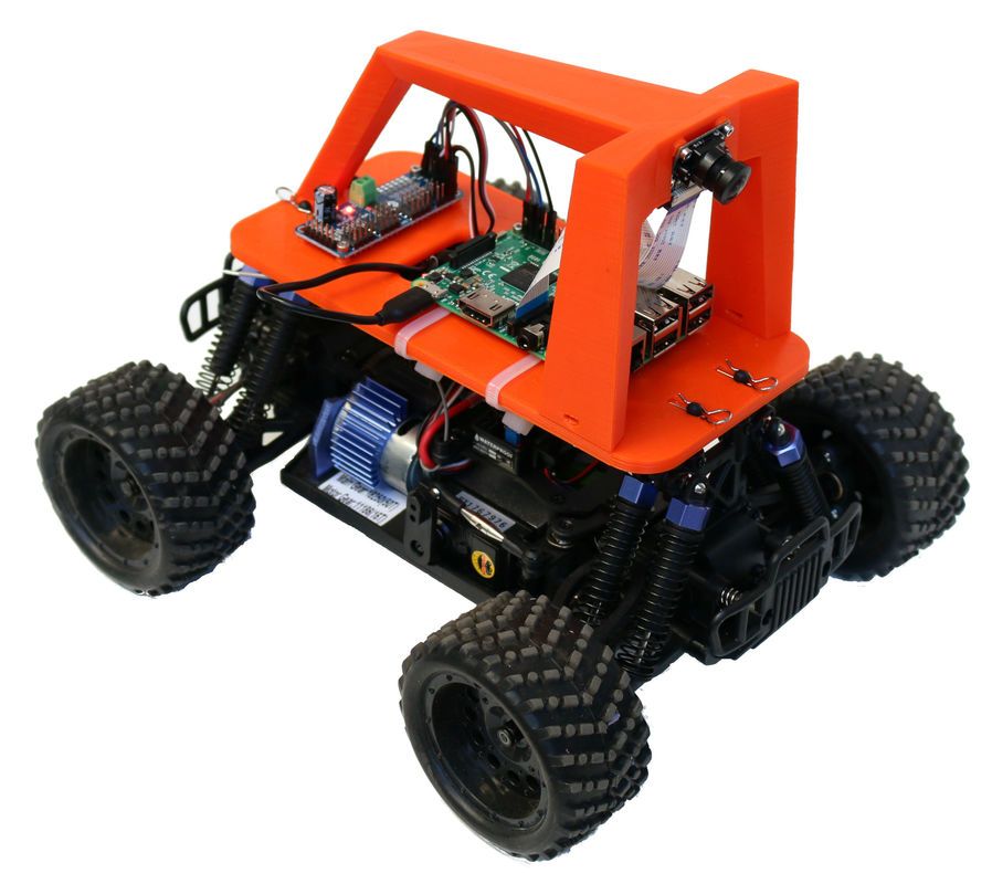 My Autonomous RC car build: 'Donkey Car' WIP (20210325)