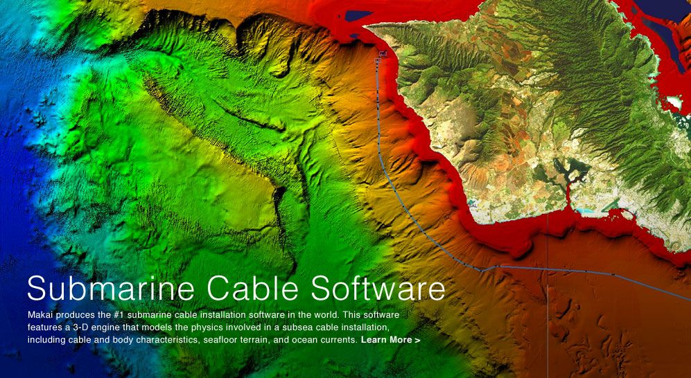 Random Boring Crap Volume 4: Hyper-Specialized software Edition: Undersea Cable Laying Software