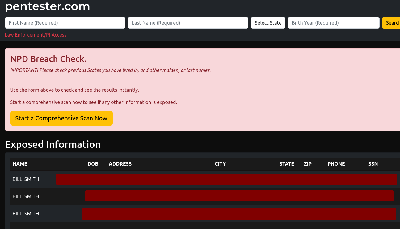 SSN Hack. How to check if your stuff got fucked
