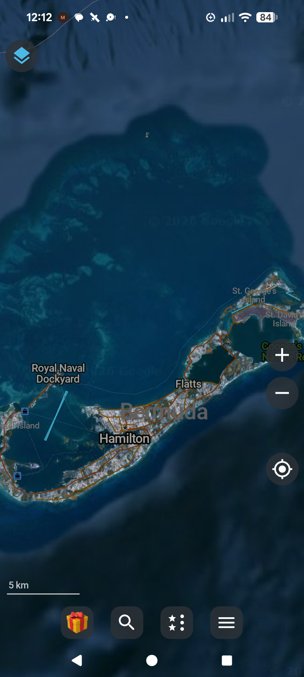 Offline outdoor maps: organic maps
